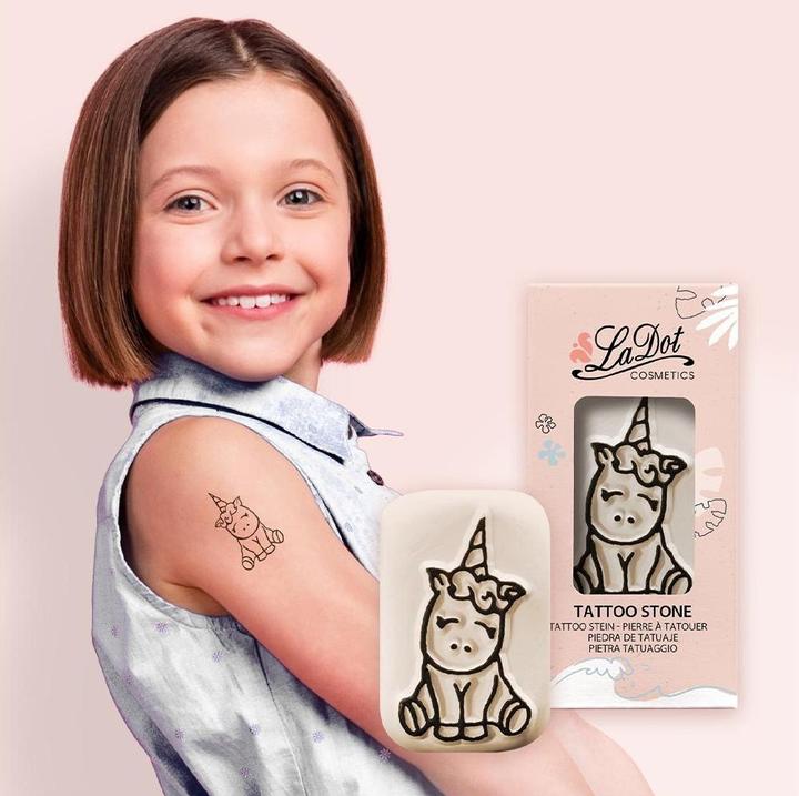 Produktbild Ladot Tattoostempel Einhorn Medium