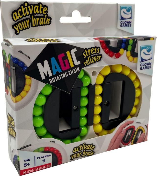 Actual product image Clown games Clown Magic Rotating Chain Puzzle