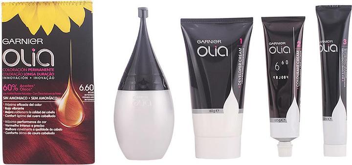 Immagine prodotto Garnier OLIA Coloración Permanente #6,60 Rojo Intenso 4 pz (6,60 Rosso intenso)