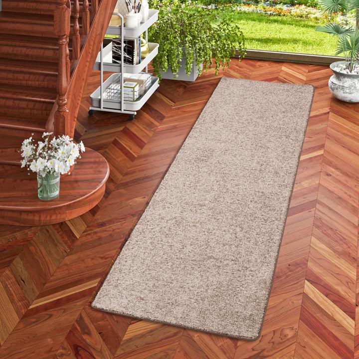 Produktbild Snapstyle Hochflor Velours Teppich Läufer Mona (80 x 320 cm)