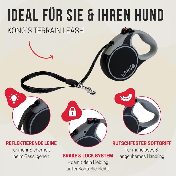 Actual product image KONG Rolling line Terrain (S, Dog)