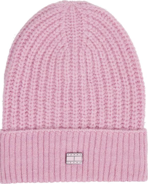 Produktbild Tommy Hilfiger TJW Cosy Knit Beanie Dames - Roze - One Size