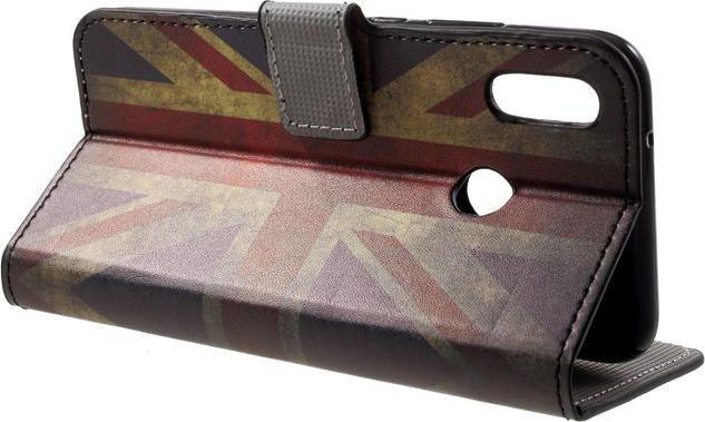 Actual product image MU Style Leather cover with pattern (Huawei P20 Lite)