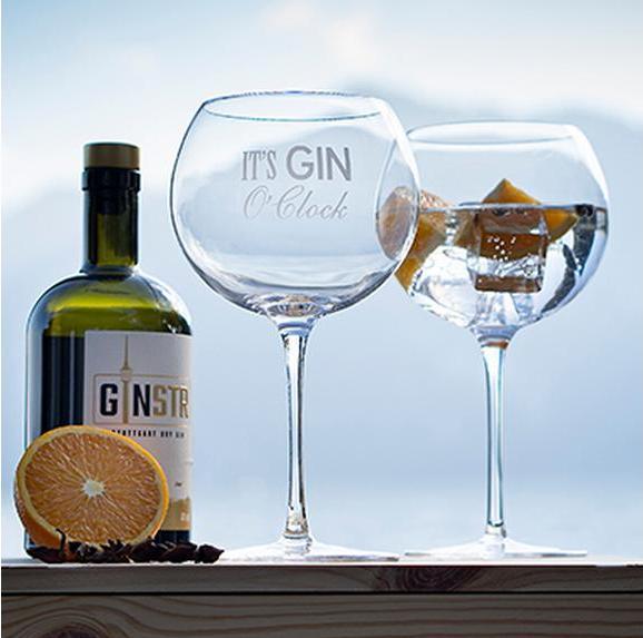 Immagine prodotto Glasi Hergiswil Gin und Tonic Glas OClock 60 ml, 1 Stück, Transparent (0.60 dl, 1 x, Bicchieri di gin)