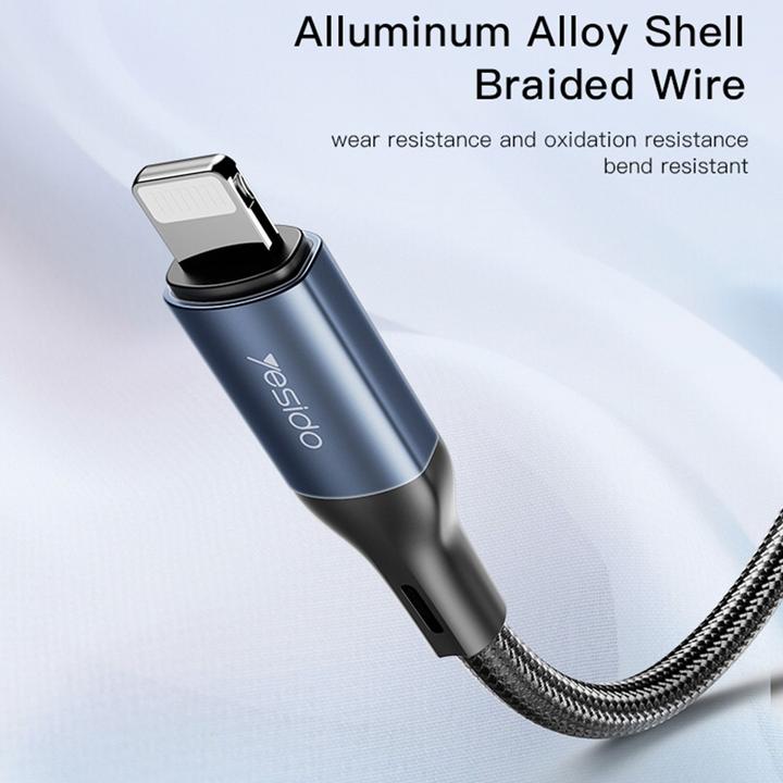 Actual product image Yesido Lightning to 3.5mm AUX audio adapter cable (3.5mm jack, 3.5mm jack)