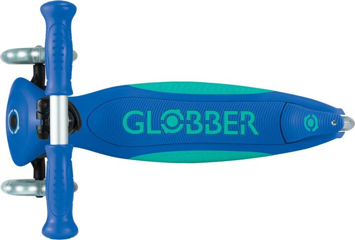 Actual product image Globber Mini Primo Foldable Plus s Navy Blue Emerald Green