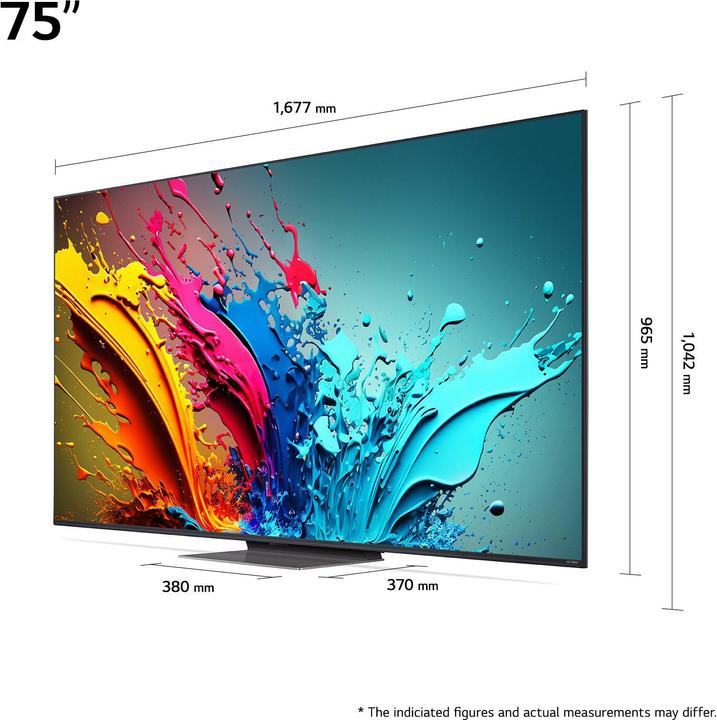 Produktbild LG 75QNED87T6B (75", QNED87, QNED, 4K, 2024)