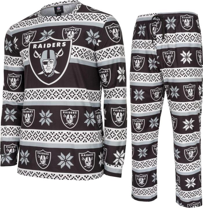 Produktbild Foco NFL Winter XMAS Pyjama Schlafanzug Las Vegas Raiders - XL (XL)