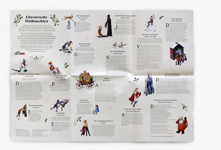 Produktbild Literarische Weihnachten (1000 Teile)