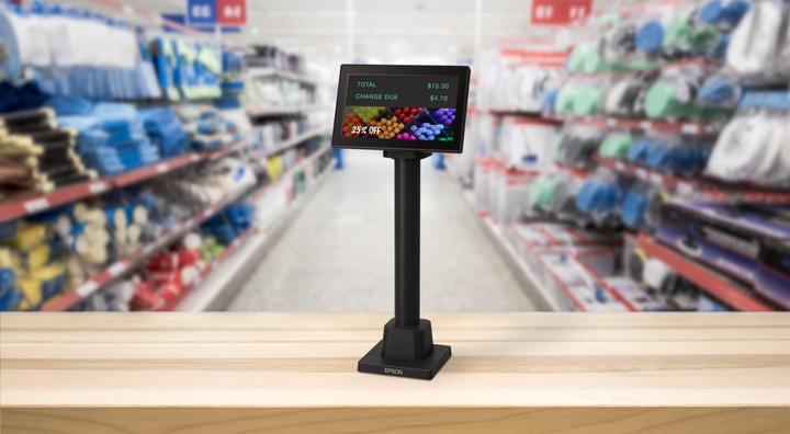 Produktbild Epson A61CH62111 Kundendisplay USB 2.0 Schwarz