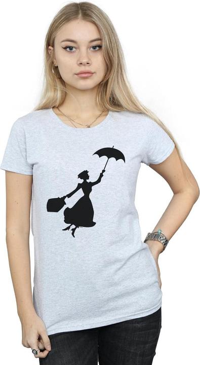 Disney Mary Poppins Flying Silhouette TShirt (XXL)