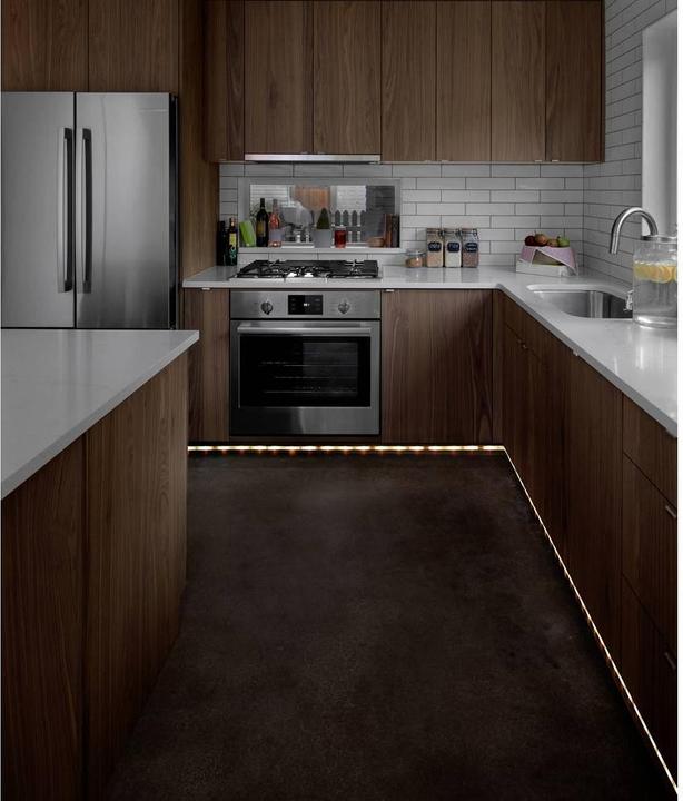 Produktbild No Name LED Strip mit PIR, 1.2 m (Warmweiss, 120 cm, Indoor)