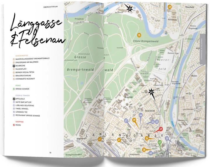 Produktbild GuideMe Travel Book Bern – Reiseführer (Deutsch, Judith Stöckli, 2023)