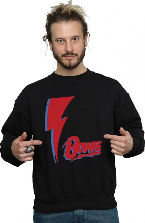 Produktbild David Bowie Red Bolt Sweatshirt (XXL)