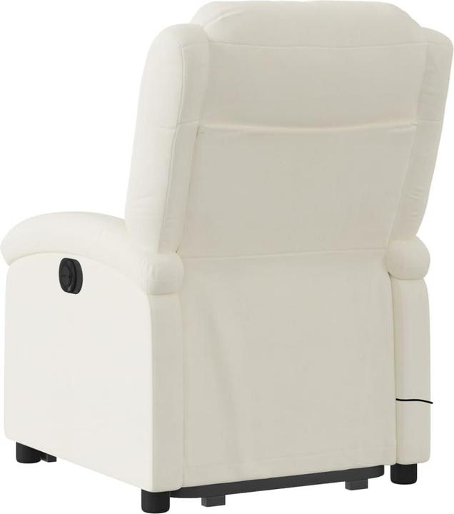 Actual product image VidaXL Massage chair with stand-up aid velvet