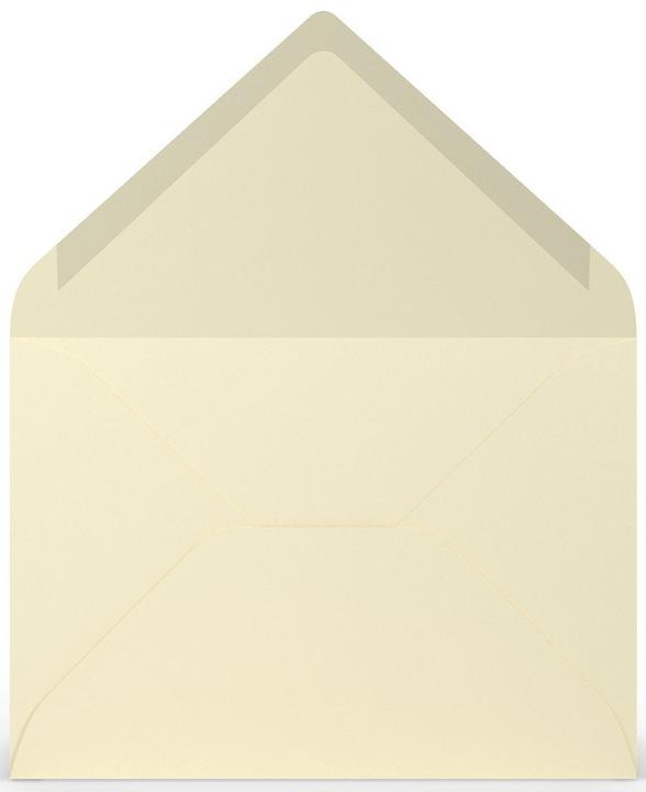 Image du produit Magni 220720512 - Coloretti Enveloppes, 80 g/m², DIN B6, crème, 5 pièces (B6, 5 x)