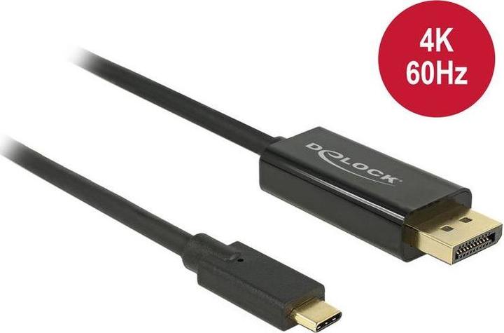 Actual product image Delock USB Typ C — DisplayPort (3 m, DisplayPort, USB Type C)