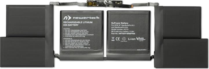 Actual product image Newertech 98W NuPower Battery for MBP 16" (2019) (8700 mAh)