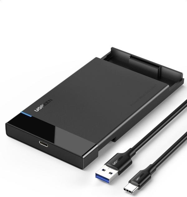 Actual product image Ugreen USB-C 3.1 to 2.5" SATA Hard Drive Enclosure (6Gbps) (2.5")