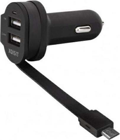 Actual product image Xqisit Dual USB Car Charger 6A