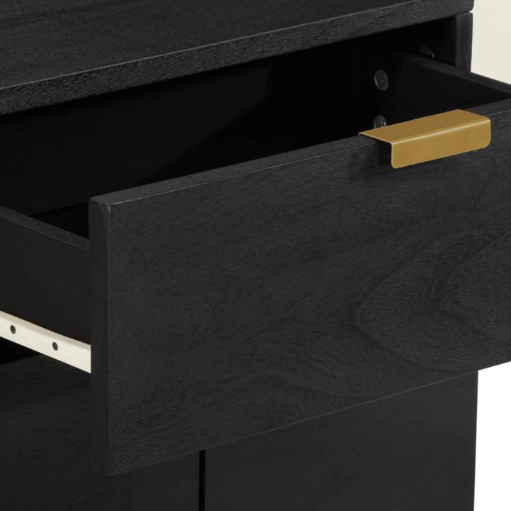 Image du produit VidaXL Table de nuit Table de chevet Console de chevet Noir Bois composite (50 x 33 x 60 cm)