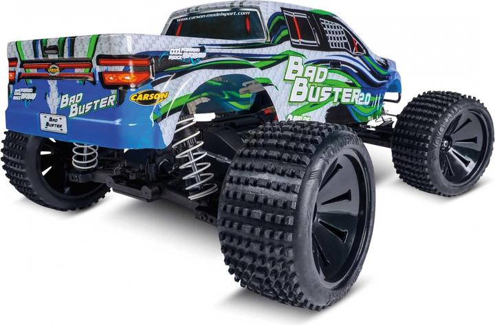 Actual product image Carson RC Model Car 1:10 Bad Buster 2.0 4 X10 RTR (RTR Ready-to-Run)