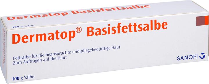 Actual product image Sanofi Dermatop Base Fat Ointment, 100 g Ointment (Body cream)