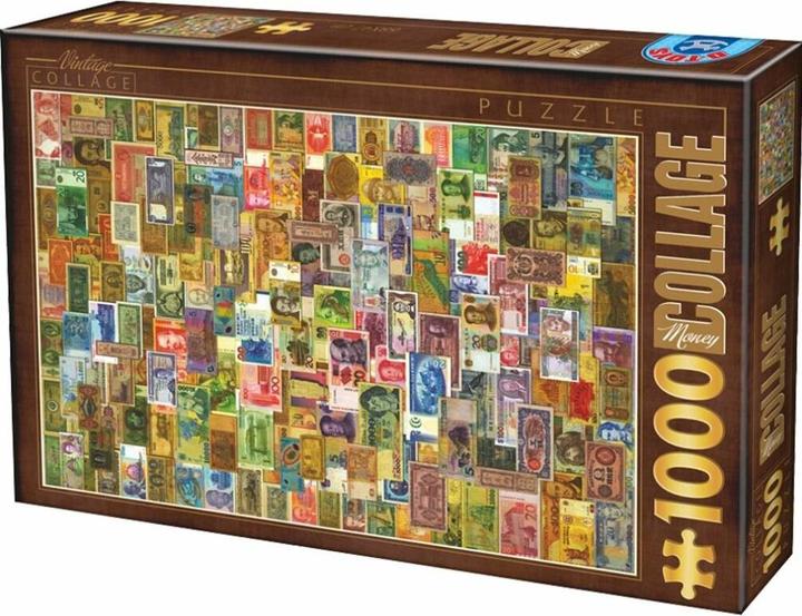 Actual product image D-Toys Puzzle 1000 teas of the world (1000 pieces)