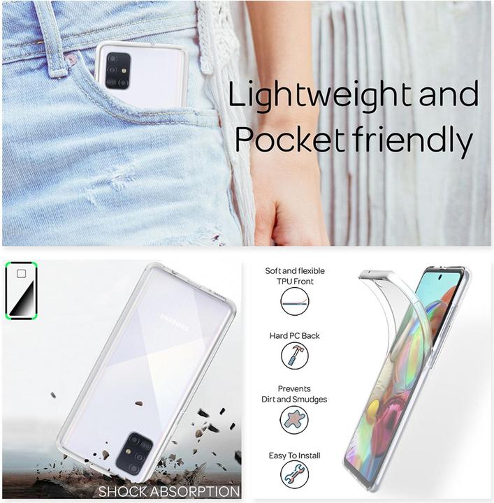 Actual product image Nalia 360 degree mobile phone case (Samsung Galaxy A71)