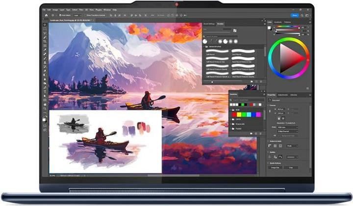 Actual product image Lenovo Yoga 9 2-in-1 14IMH9 (14", Intel Core Ultra 7 155H, 32 GB, 1000 GB, DE)