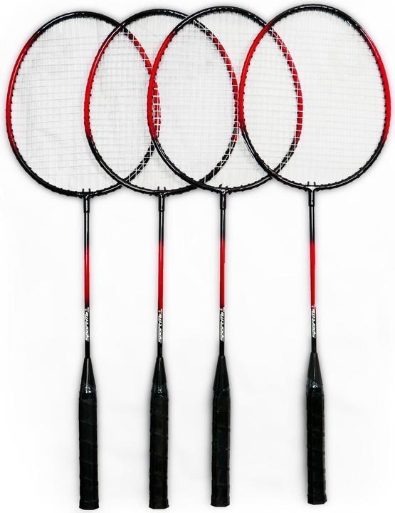 Image du produit SportMe Jeu de badminton 4 joueurs avec filet
