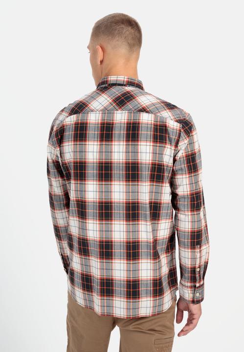 Image du produit Camel Active Chemise à manches longues à carreaux en pur coton (L)