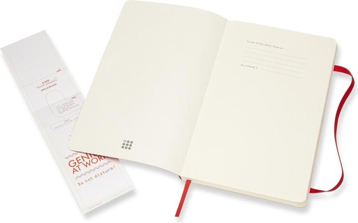 Image du produit Moleskine Carnet de notes grand format (Spécial, Blanc, Couverture souple)