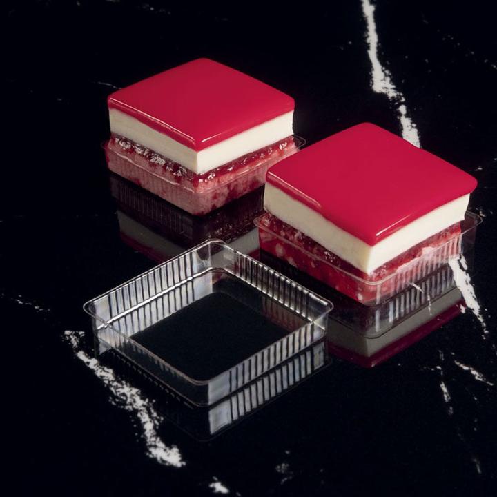 Immagine prodotto Pavoni Ciotole per pasticceria quadrate trasparenti 2400 pezzi (2400 x)