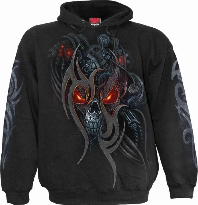 Immagine prodotto Spiral Steampunk Skull Felpa con Cappuccio Donna (M)