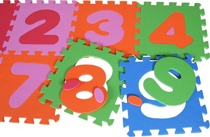 Produktbild Knorrtoys Puzzlematte - "Zahlen"/10-tlg./32 cm (32 x 32 cm)