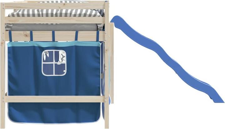 Immagine prodotto VidaXL Tende per letto a soppalco in poliestere blu,Colore: blu (100 x 75 cm, 34 x 75 cm, 60 x 75 cm, 85 x 76 cm, 80 x 43 cm)