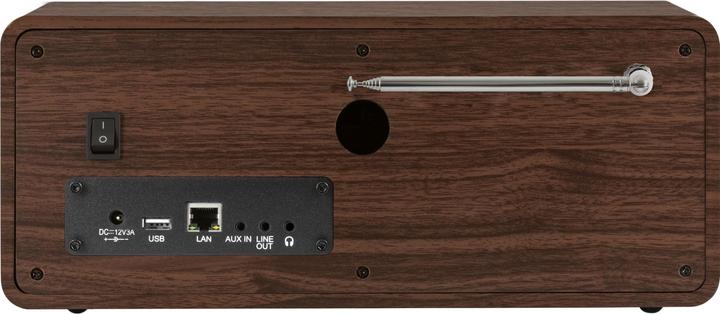Produktbild Imperial Internet Radio Dabman i220 Dunkelbraun (DAB+, Internetradio, DAB, UKW, Bluetooth, WLAN)