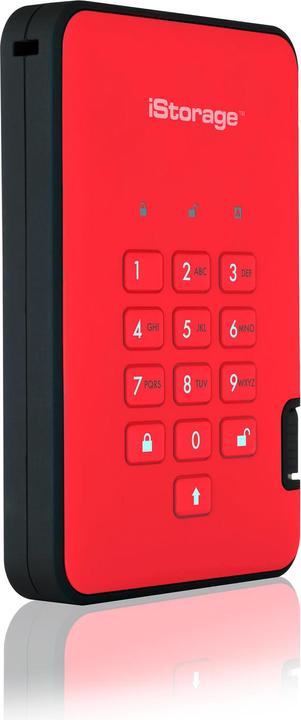 Produktbild iStorage diskAshur2 SSD 16TB - Red (16000 GB)