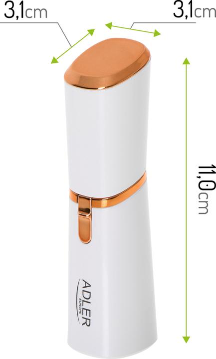 Image du produit Adler AD 2939 hair trimmers/clipper Or, Pearl