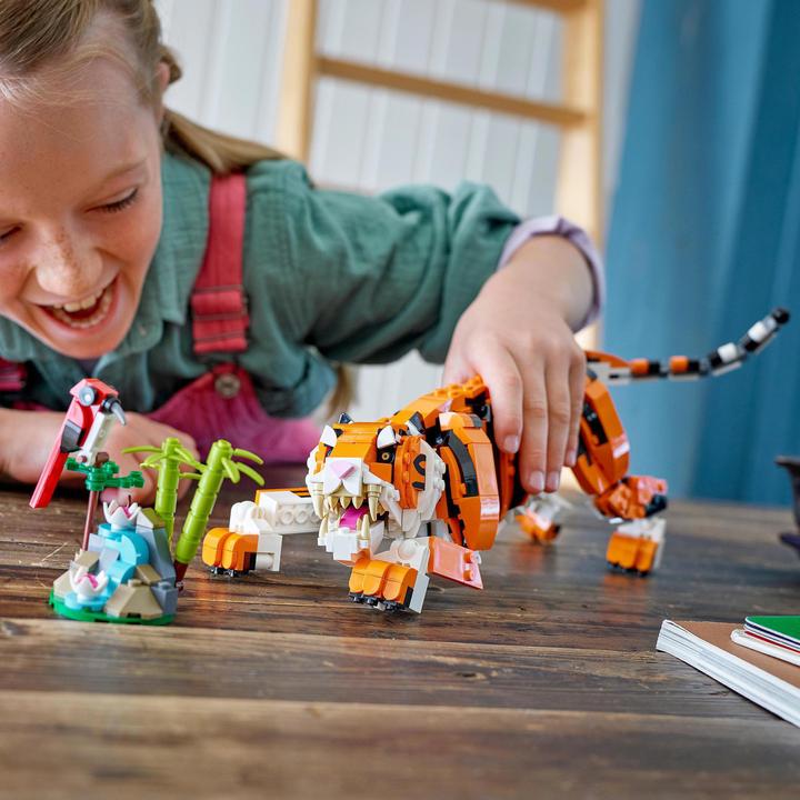 Image du produit LEGO Tigre majestueux (31129, LEGO Creator 3-in-1)