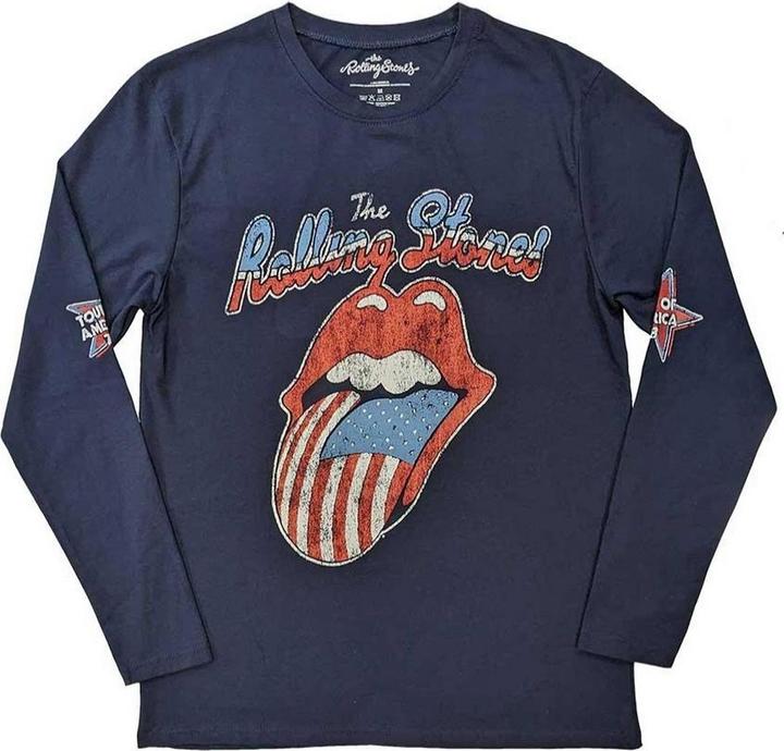 The Rolling Stones TShirt Erwachsene US Tour '78 Langärmliges TShirt