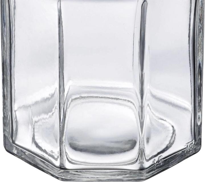 Image du produit Westmark Lot de 6 verres hexagonaux de 191 ml, avec couvercle décoratif en forme de coeur, 58 mm (6 pcs, 0.19 l)