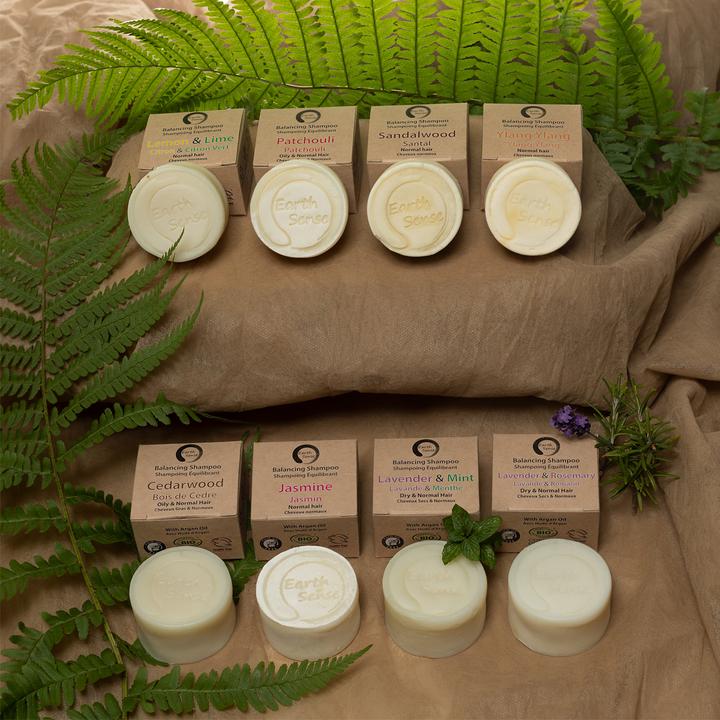 Image du produit Natura Punto Lot de 3 shampooings solides bio sans huile de palme (Shampoing solide)