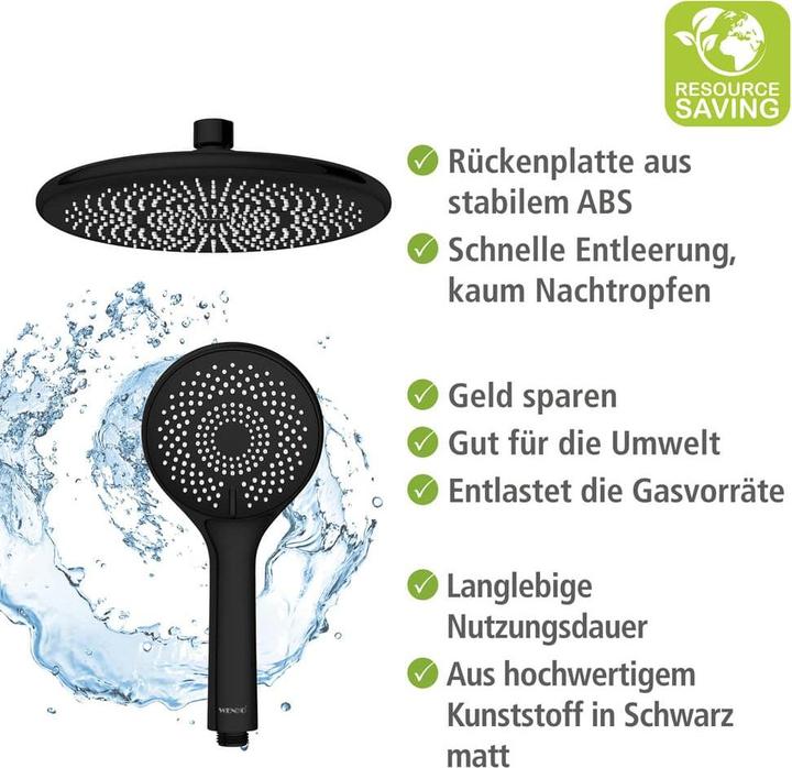 Actual product image Wenko Water Saving Shower System