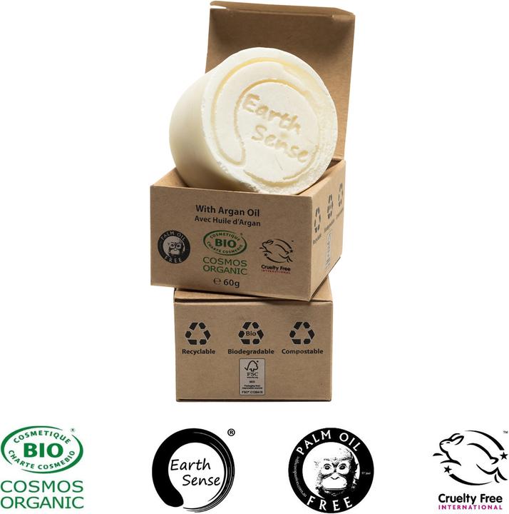 Immagine prodotto Natura Punto Set di 3 shampoo solidi organici senza olio di palma (Shampoo solido)