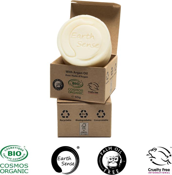 Produktbild Natura Punto 3er-Set Palmölfreies festes Bio-Shampoo (Festes Shampoo)