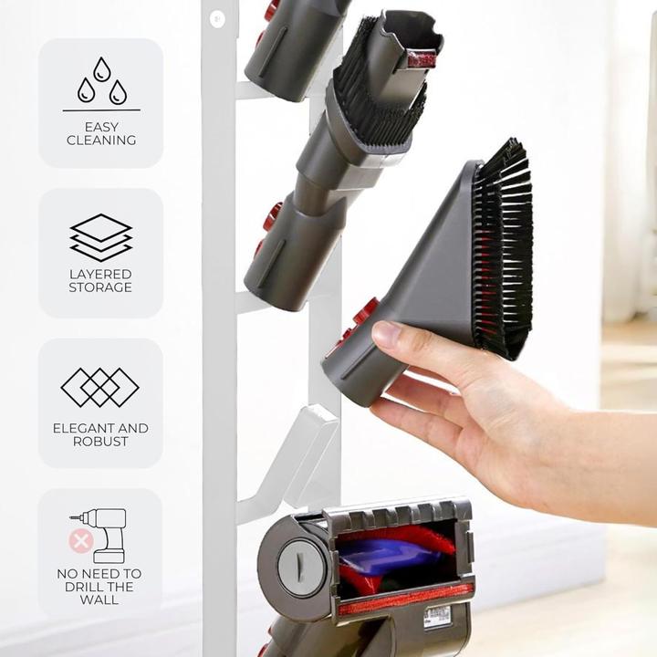 Produktbild Plutoos Staubsaugerhalter für Dyson V15 V12 V11 V10 V8 V7 V6 - DC58/ DC59/ DC62/ DC74