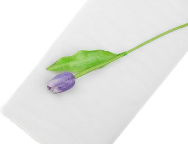 Partydeco Tulle fin, filet, blanc, 1.5 x 10m (1 pkt / 1 pc.)
