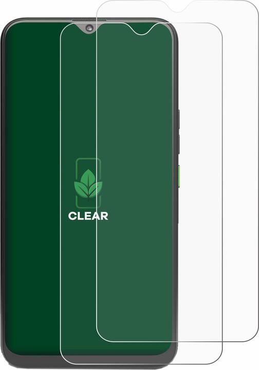 Produktbild ScreenLeaf Schutzfolie nachhaltiger Displayschutz Displayschutzfolie Folie Klar Transparent (2 Stück, Rephone Rephone)